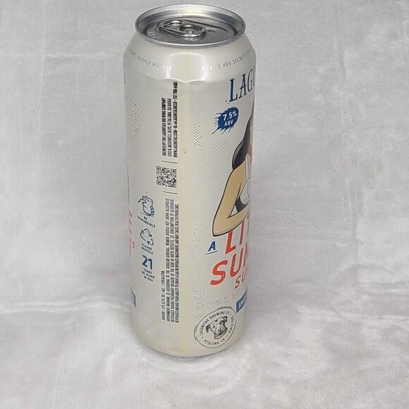 Lagunitas Little Sumpin IPA Empty Beer Can Bottom Opened Tall Boy Petaluma CA - Picture 3 of 8